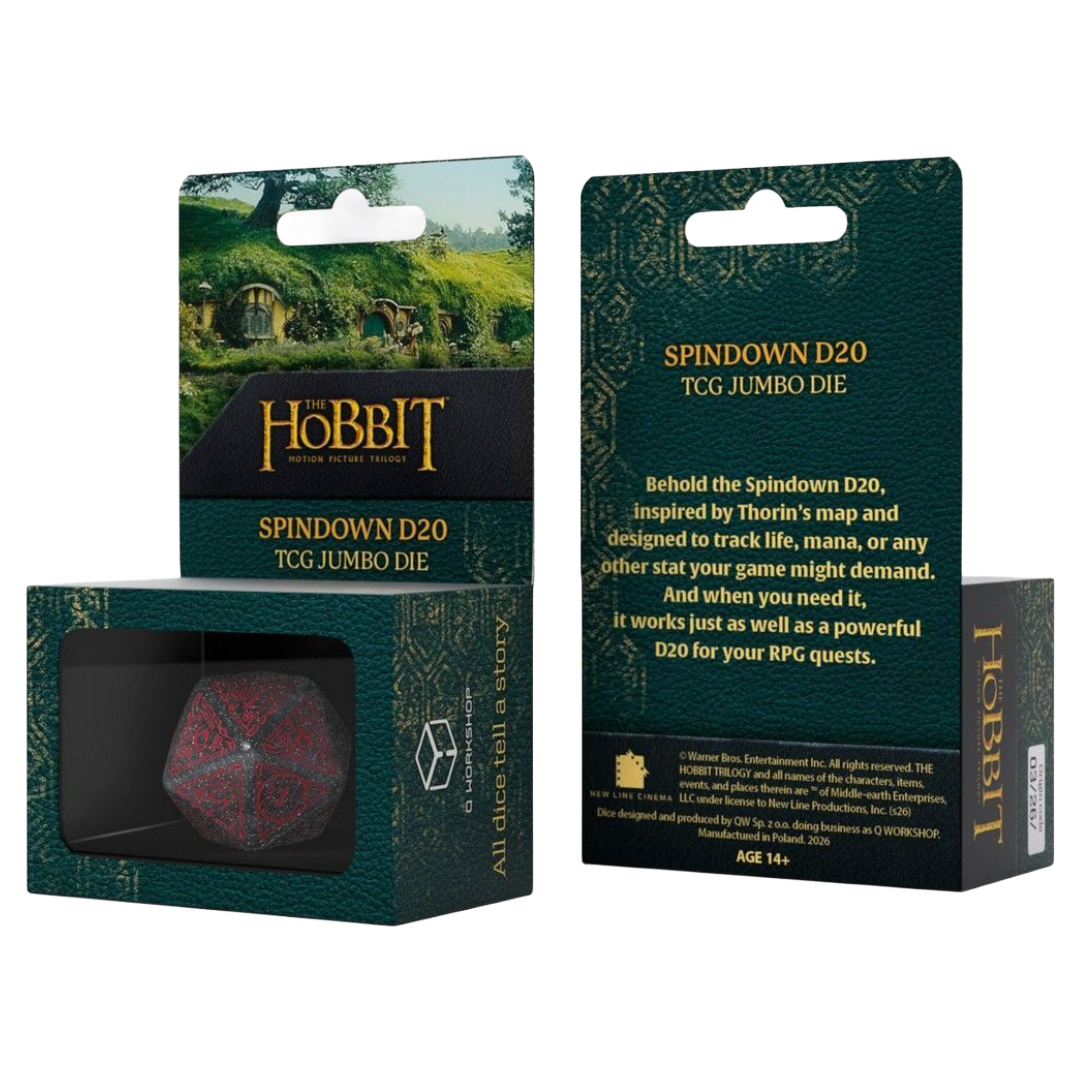 The Hobbit: Jumbo Spindown D20 - Lunaris