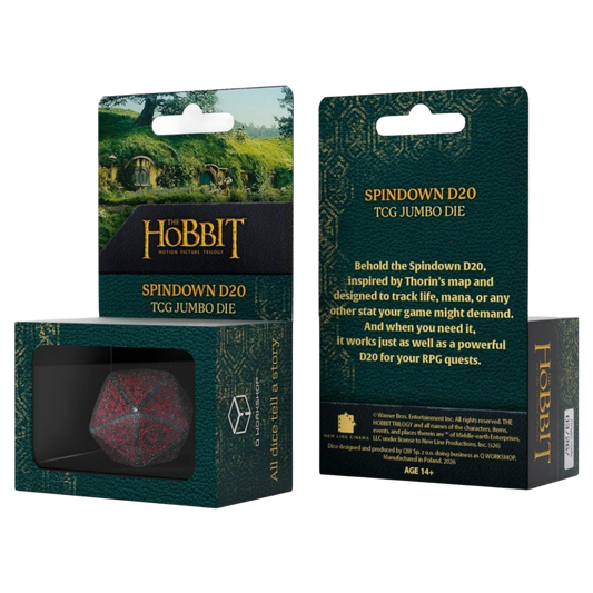 The Hobbit: Jumbo Spindown D20 - Lunaris