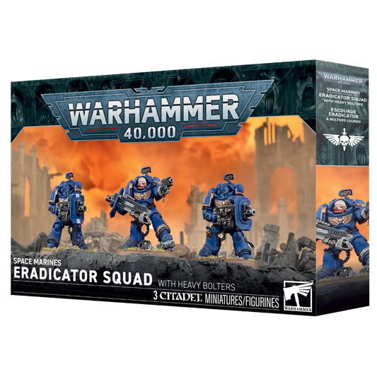 Warhammer 40,000 - Space Marines: Eradicator Squad With Heavy Bolters