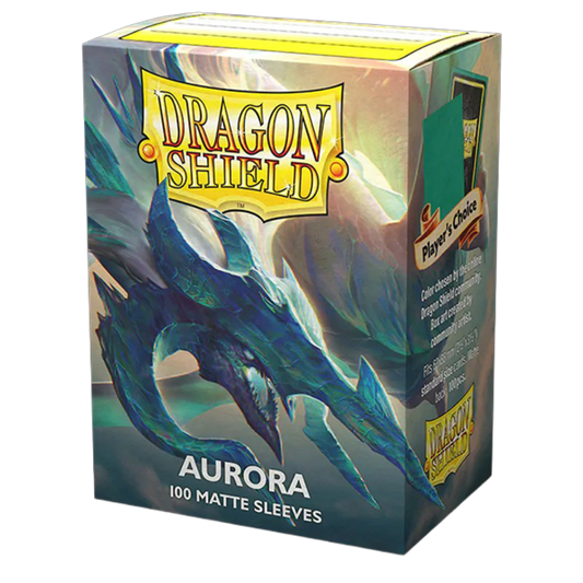 Dragon Shield - Matte Standard Size Sleeves 100pk - Players Choice Aurora