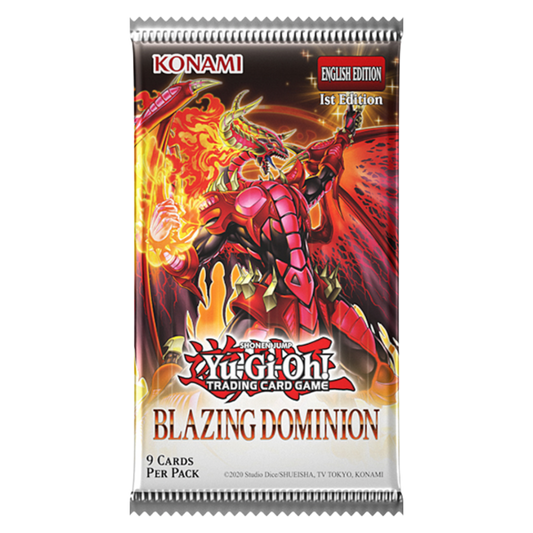Yu-Gi-Oh! - Blazing Dominion Booster