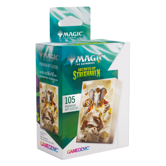 Gamegenic Magic: The Gathering Secrets of Strixhaven Premium Art Sleeves - Quintorius, History Chaser