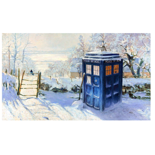 TCG: Tardis Stitched Playmat - 61 x 35 cm