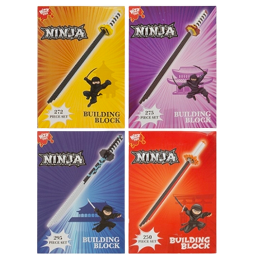 Wizz Toys Ninja Sword Building Brick Set