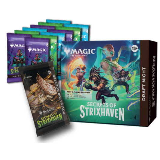 Magic: The Gathering- Secrets Of Strixhaven Draft Night Box