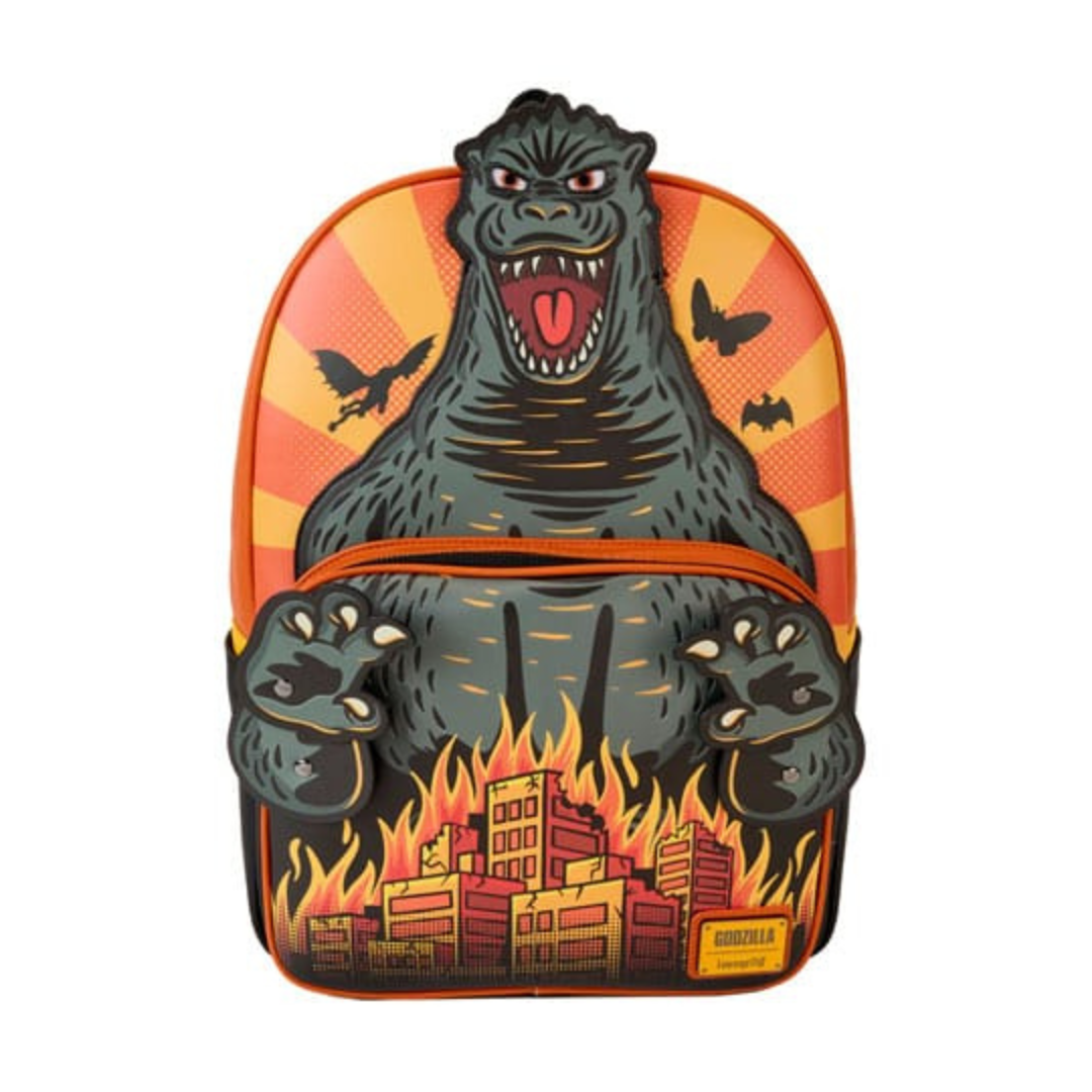 Loungefly Full-Size Backpack Godzilla Toho