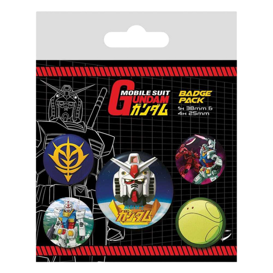 Gundam Pin Badges
