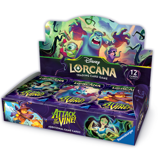 Disney Lorcana TCG - Set 13-  Attack of the Vine! Booster Pack