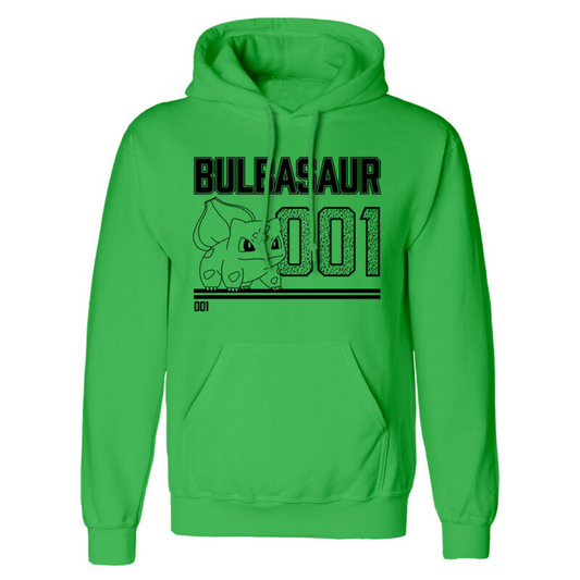 Pokemon - Bulbasaur Line Art Hoodie