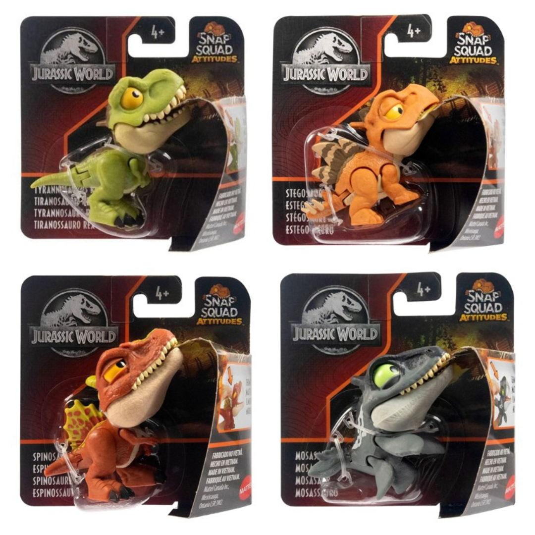 Jurassic World Snap Squad Attitudes