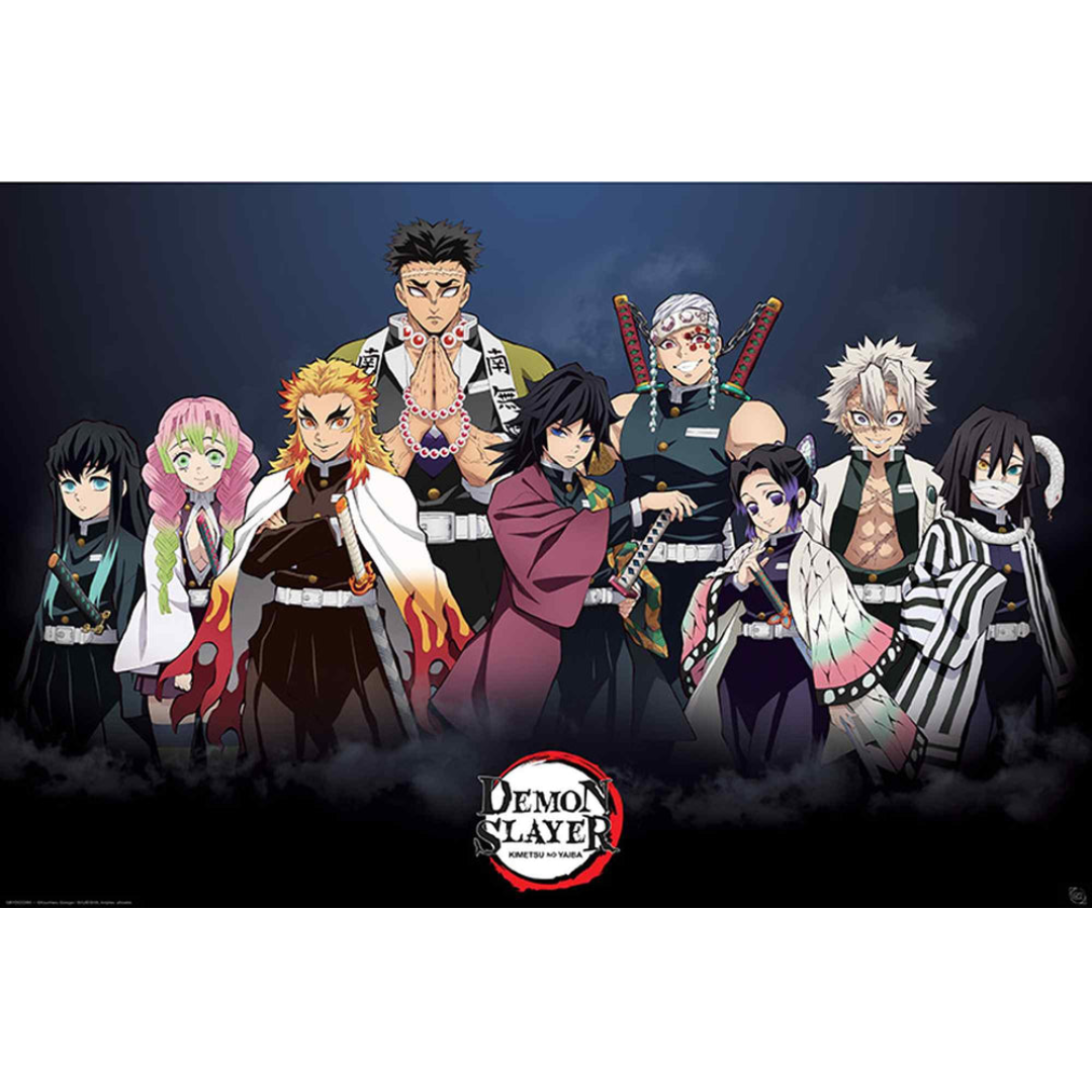 Demon Slayer Pillars Maxi Poster