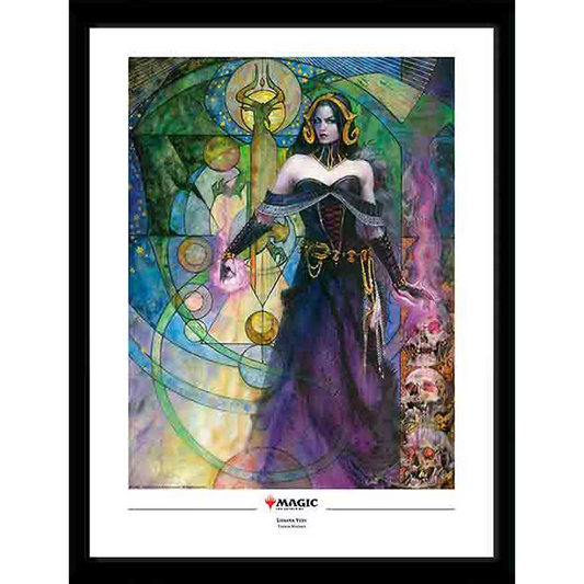 Magic the Gathering Liliana Framed Poster