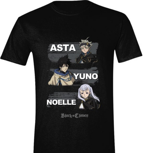 Black Clover Three Clovers T-shirt