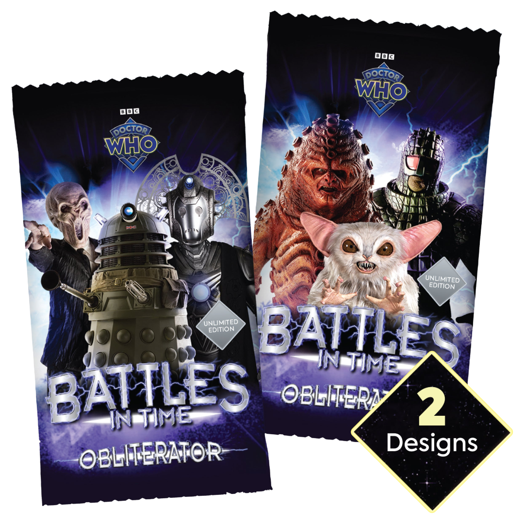 Doctor Who Battles In Time - Obliterator Booster Packs Unlimited Edition