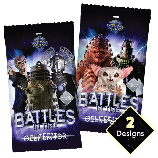 Doctor Who Battles In Time - Obliterator Booster Packs Unlimited Edition