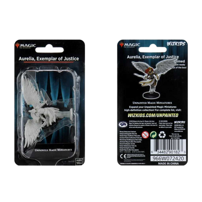 Magic the Gathering Unpainted Miniatures: Aurelia, Exemplar of Justice (Angel)