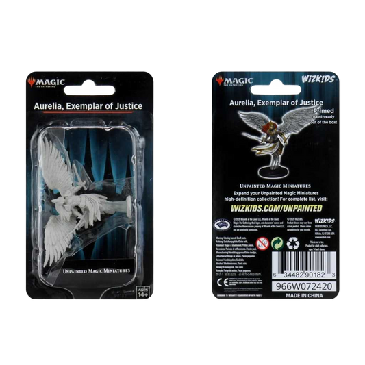 Magic the Gathering Unpainted Miniatures: Aurelia, Exemplar of Justice (Angel)