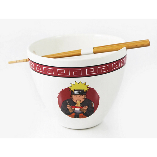 Naruto Shippuden Ramen Bowl with Chopsticks