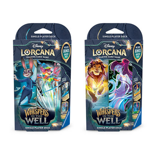 Disney Lorcana TCG - Set 10 Whispers in the Well - Starter Deck