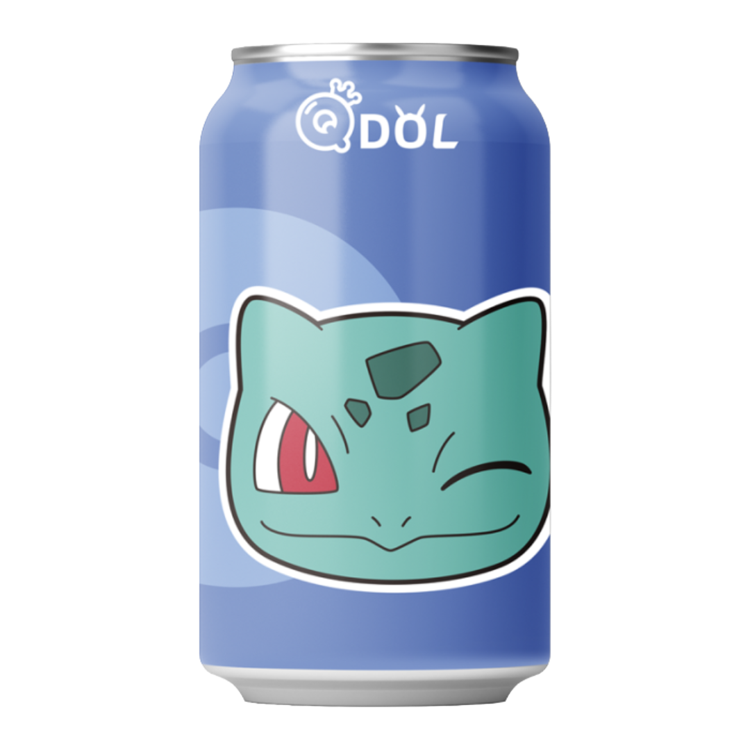 QDOL Pokemon Bulbasaur Grape Flavour 330ml
