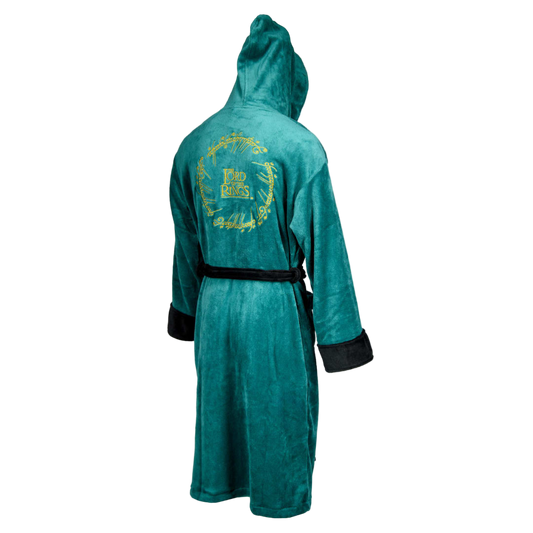 Lord of the Rings: Elven Hooded Bathrobe Green & Gold