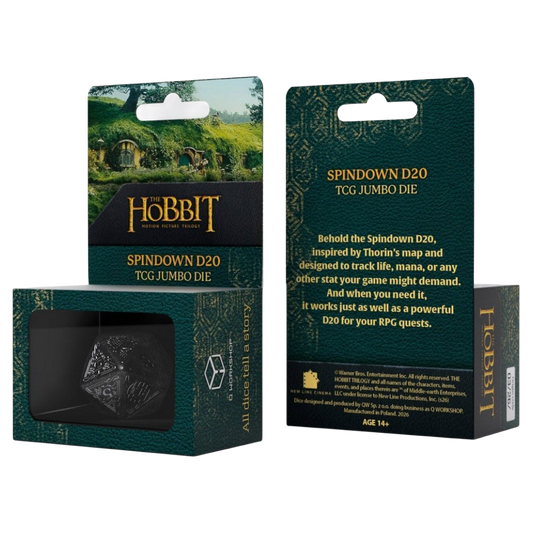 The Hobbit: Jumbo Spindown D20 - Umbral