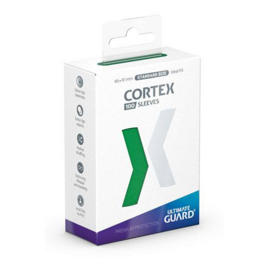 Ultimate Guard Cortex Sleeves Standard Size (100) - Green