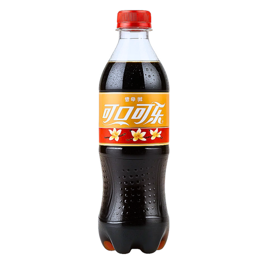 Coca Cola Vanilla Flavour Bottle Chinese 500ml