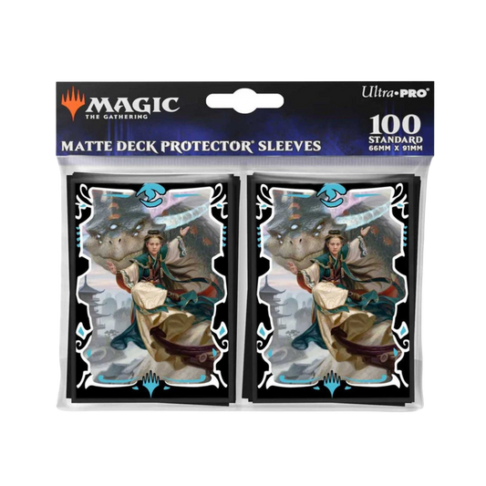 Magic: The Gathering - Return To Tarkir 100ct Deck Protector Sleeves - Jeskai Commander