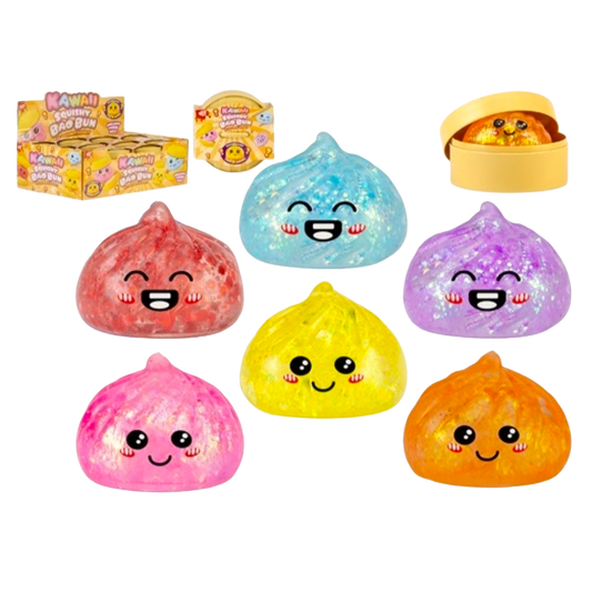 Wizz Toys Glitter Dumpling With Maltose in Basket 5.5cm