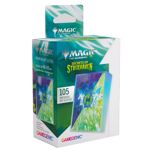 Gamegenic Magic: The Gathering Secrets of Strixhaven Premium Art Sleeves - Quandrix