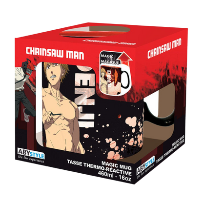 Chainsaw Man Denji & Aki 460ml Heat Change Mug