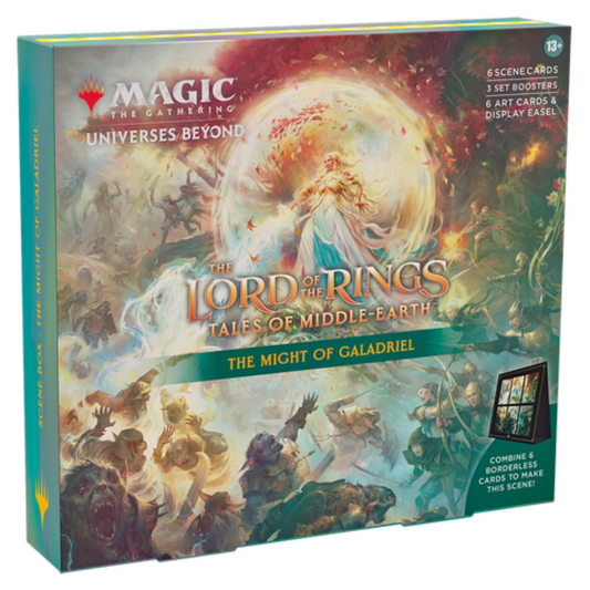 Magic: The Gathering - Lord of the Rings: Tales of Middle-Earth Holiday Scene Box - The Might Of Galadriel