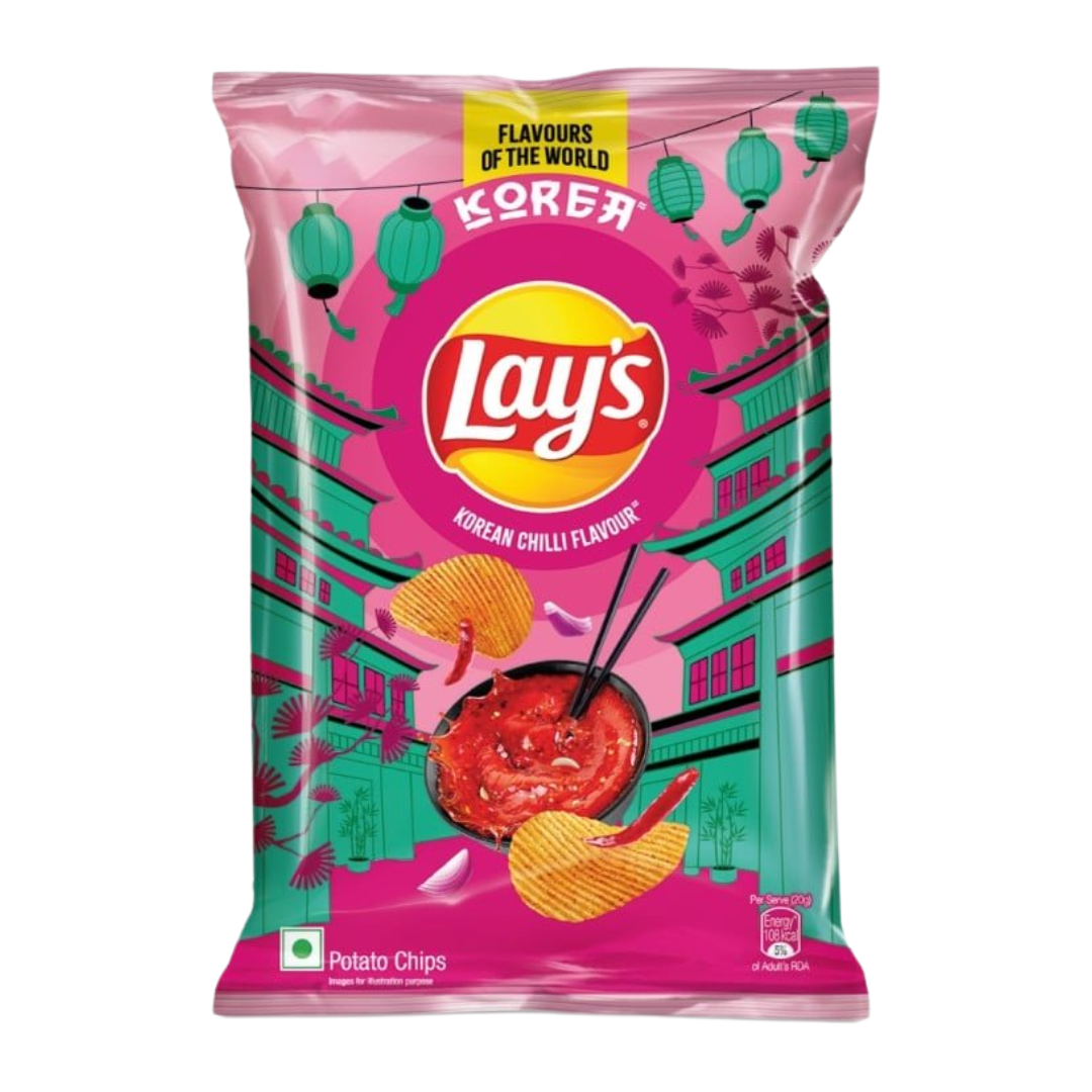 Lay’s Korean Chilli Potato Chips (48g)