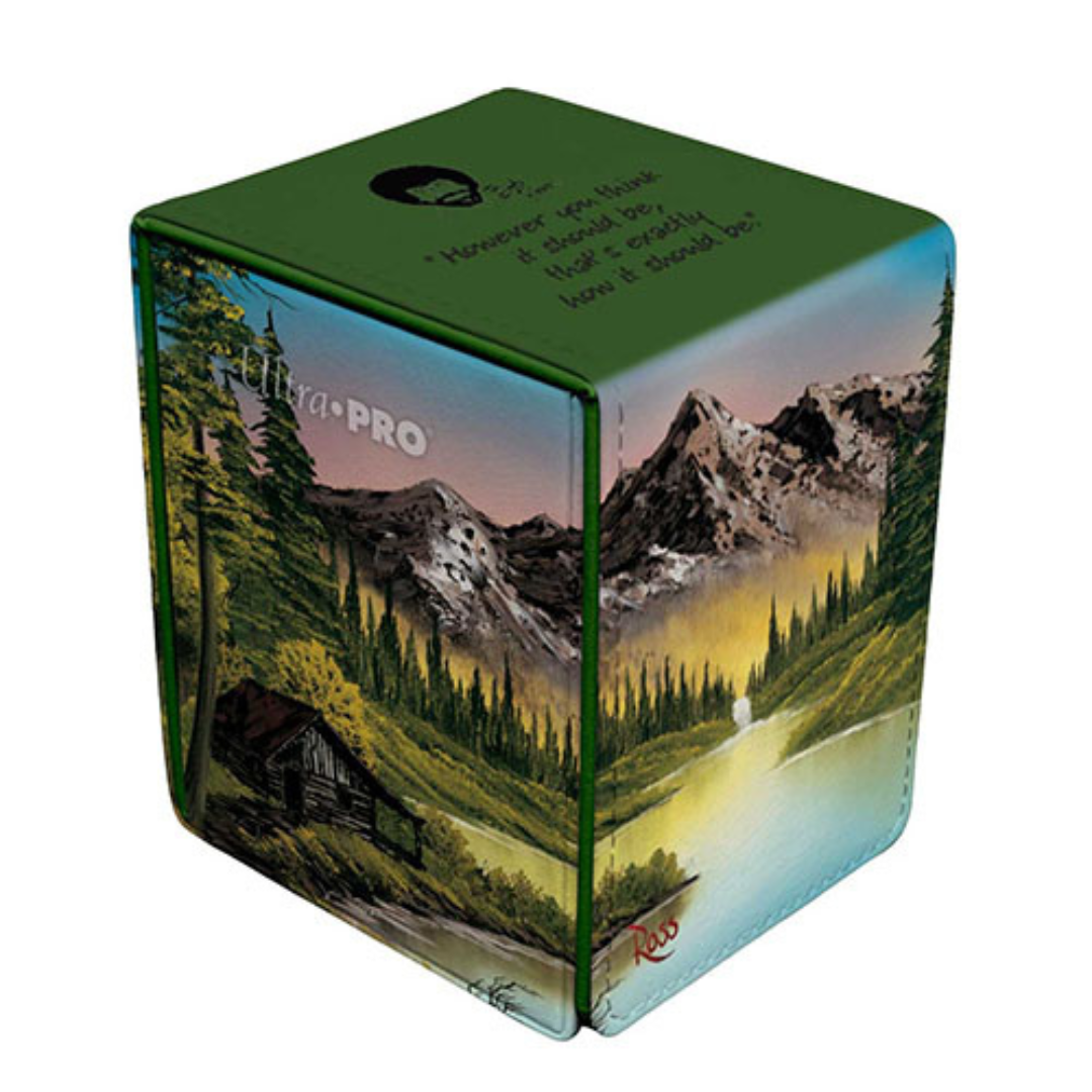 Ultra Pro - Bob Ross Mountain Retreat - Alcove Flip Deck Box