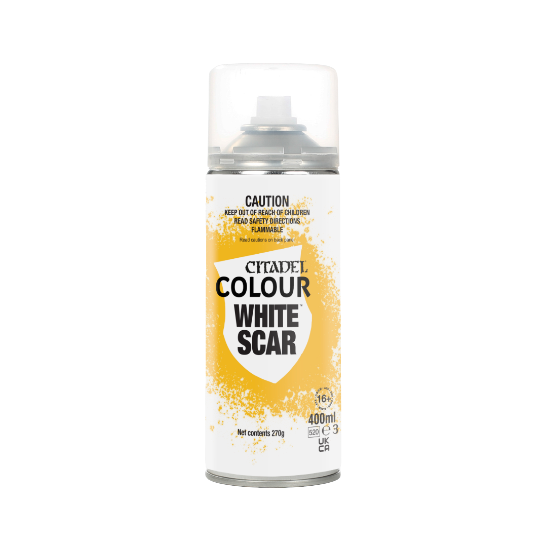 White Scar Paint Spray