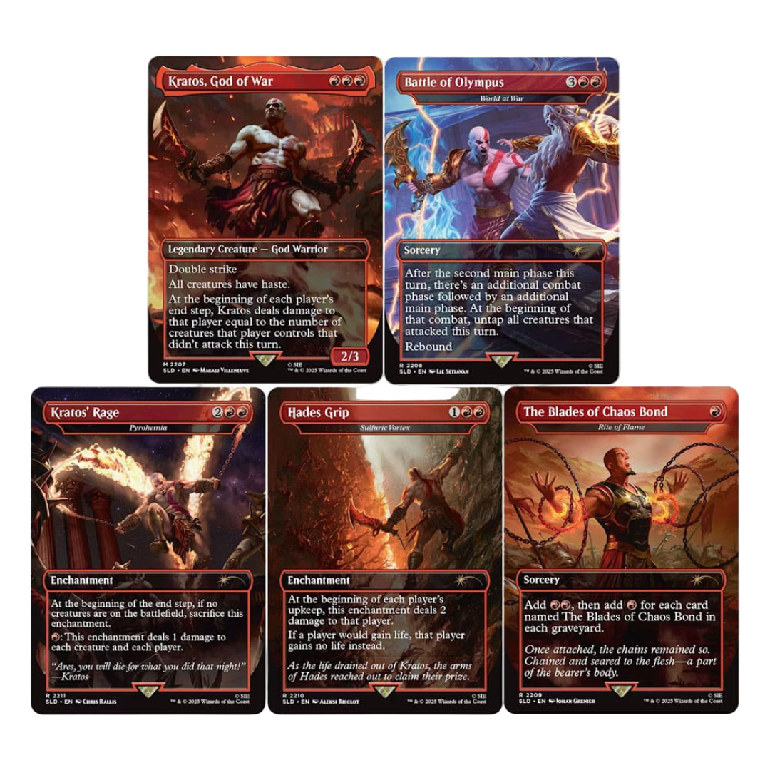 Magic the Gathering Secret Lair x PlayStation: God of War: Greek