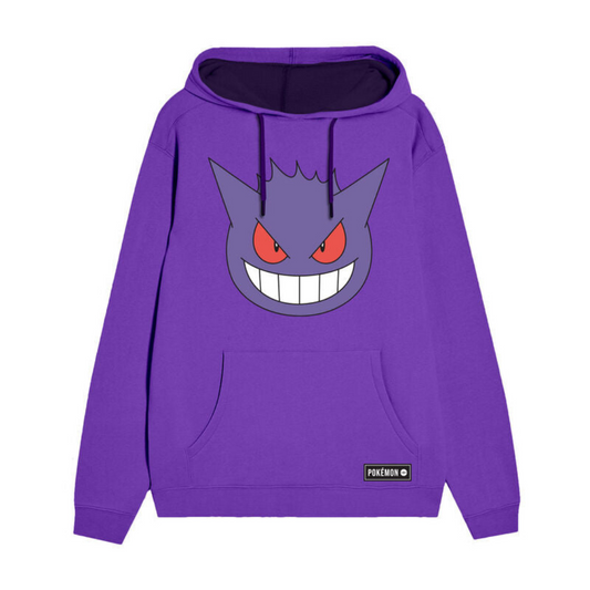 Pokemon Gengar Face Hoodie