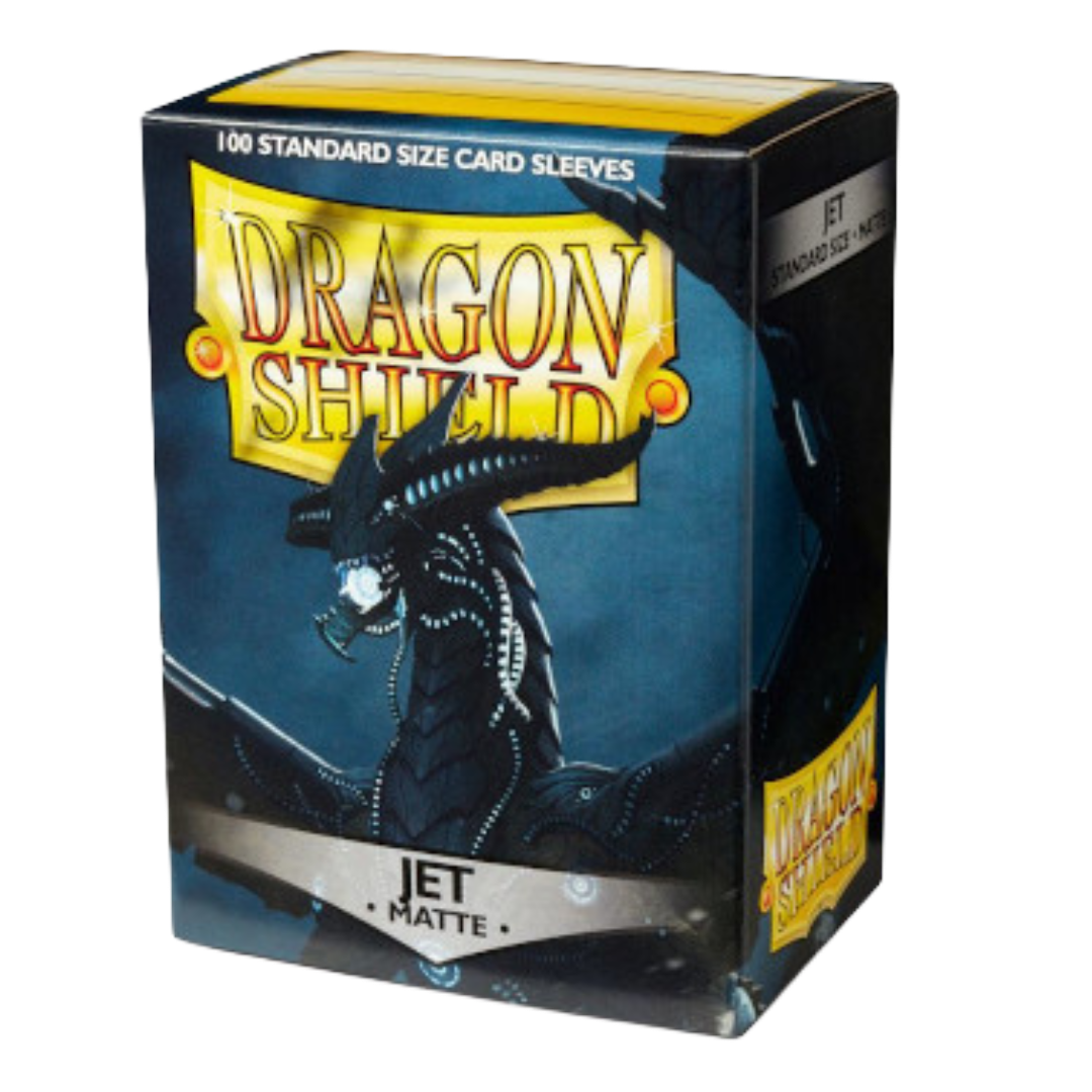 Dragon Shield - Matte Standard Size Sleeves 100pk - Jet