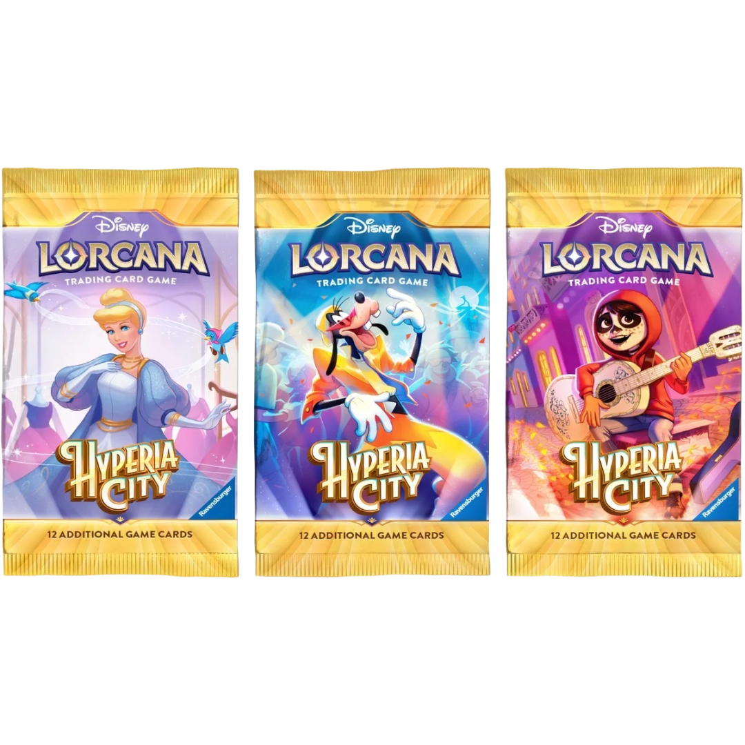 Disney Lorcana TCG - Set 14 Hyperia City - Booster Pack