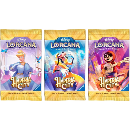 Disney Lorcana TCG - Set 14 Hyperia City - Booster Pack