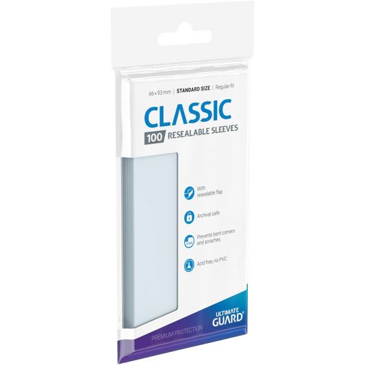 Ultimate Guard Classic Sleeves Standard Size (100) - Resealable