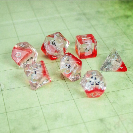 Ghost Halloween Dice Set