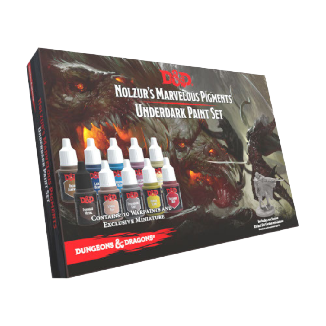Dungeons & Dragons Nolzurs Marvelous Pigments- Underdark Paint Set