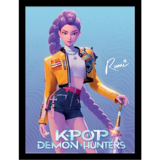 K-POP DEMON HUNTERS (RUMI) COLLECTOR PRINT