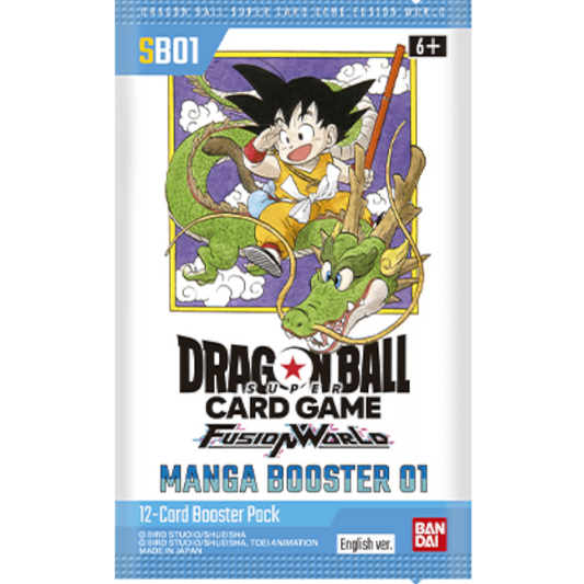 Dragon Ball Super CG: Fusion World - Manga Booster Pack (SB 01)