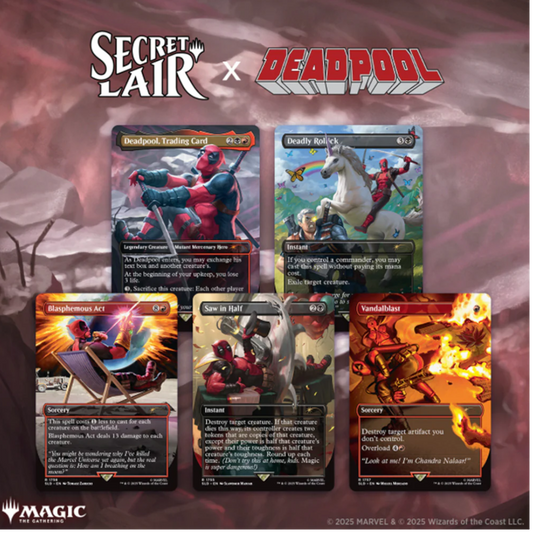 Magic: The Gathering - WPN Exclusive Secret Lair - Marvel Deadpool - Nonfoil