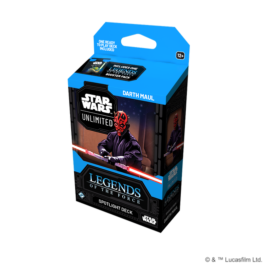 Star Wars: Unlimited Spotlight Deck - Darth Maul & QuiGonJinn - Legends of the Force