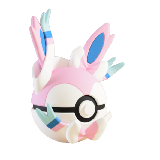 #0700 Sylveon - Pokemon Character Pokeball