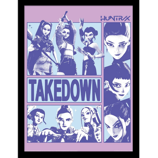 K-POP DEMON HUNTERS (TAKEDOWN) COLLECTOR PRINT